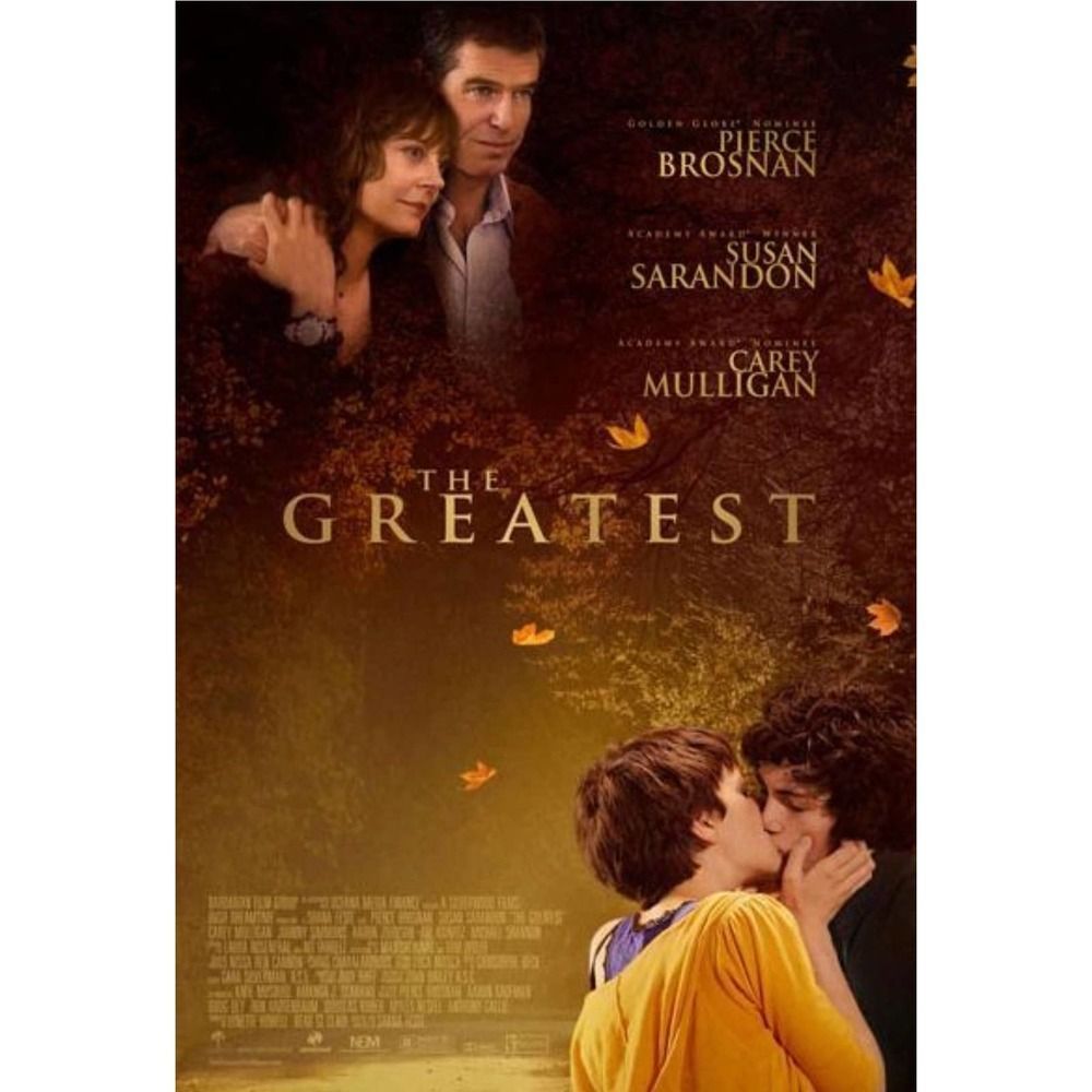 The Greatest (DVD, 2009); Pierce Brosnan, Susan Sarandon, Carey Mulligan